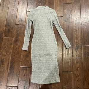 Lulus Sweater Grey Dress